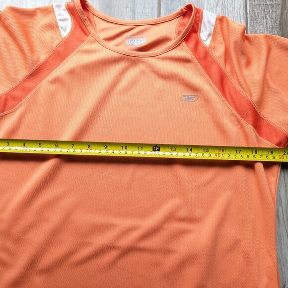 Reebok Women’s XL Orange Activewear Top Moisture-Wicking - Picture 7 of 10